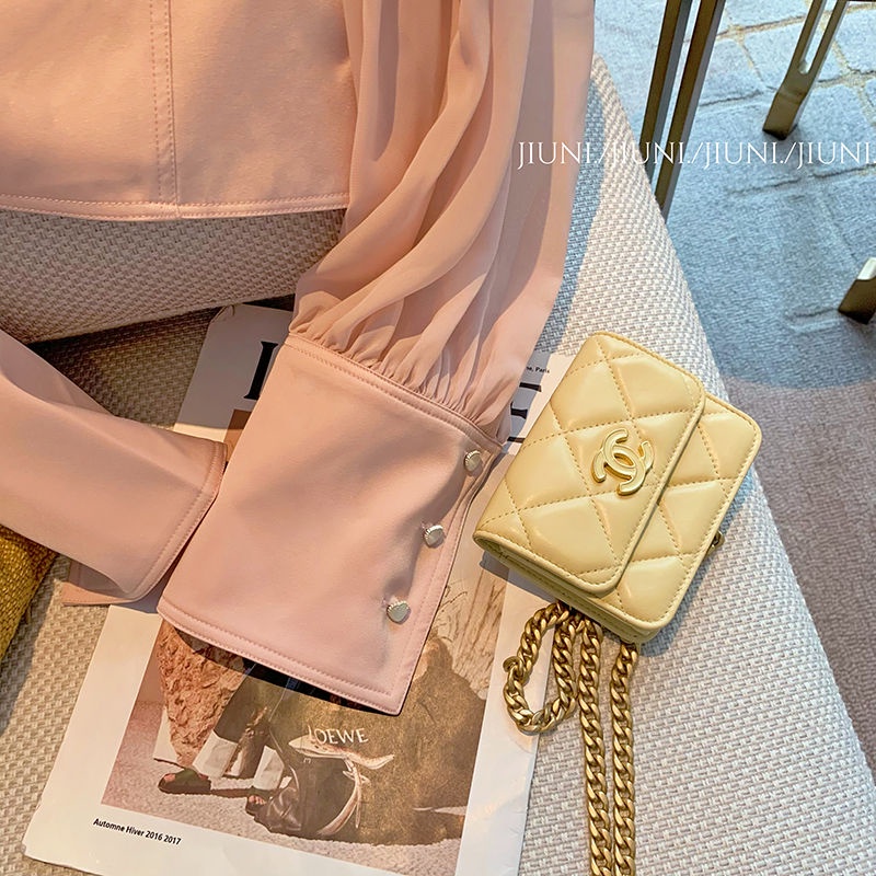 Áo Sơ Mi Chiffon Tay Phồng Cổ Vuông Màu Hồng Thời Trang Mùa Hè Phong Cách Mới Dành Cho Nữ