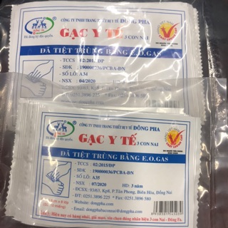 Gạc y tế tiệt trùng Đông Pha