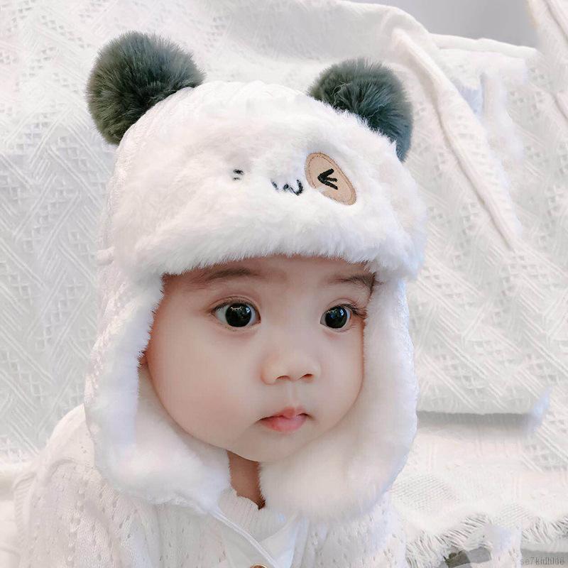 Mũ Giữ Ấm Có Tai Dễ Thương Cho Bé