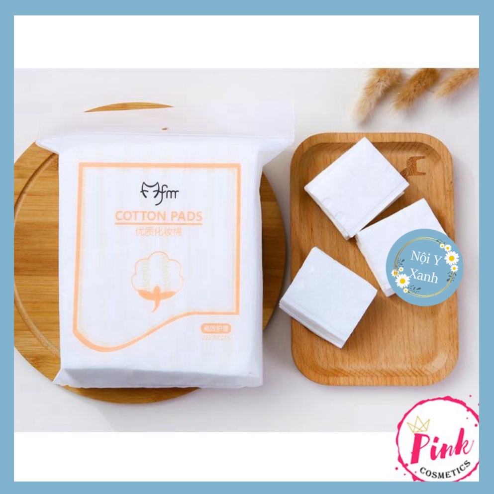 Bông tẩy trang Cotton Pad chính hãng 200-222 miếng Nội Địa Trung Quốc loại 1 - thoáng mát chất đẹp vnxk
