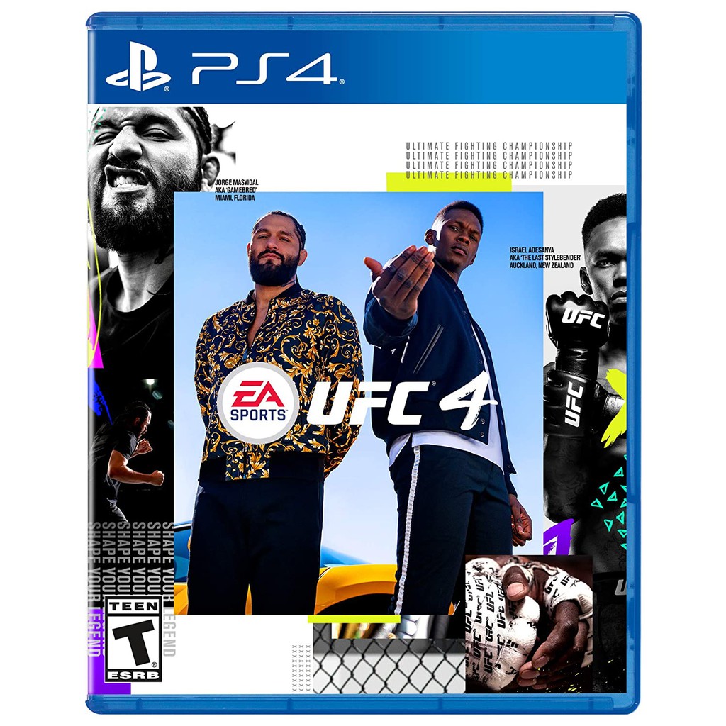 [Mã SKAMCLU9 giảm 10% đơn 100K] Đĩa Game Ps4 EA Sports UFC 4