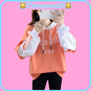 Áo hoodie nữ phối màu Smiti mẫu hot trend 🚚FREESHIP🚚 Áo khoác nỉ nữ