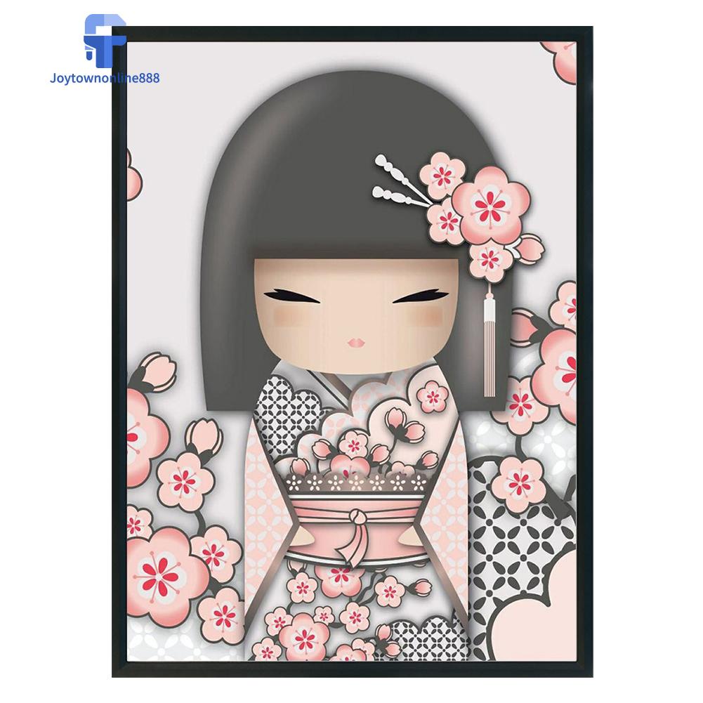 Joe-StockღFull Embroidery Stamped Cross Stitch DIY Dolls Needlework 11CTღQuality