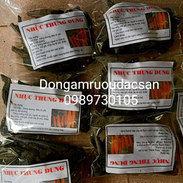250g NHỤC THUNG DUNG ĐEN chuẩn tăng cường sinh lí