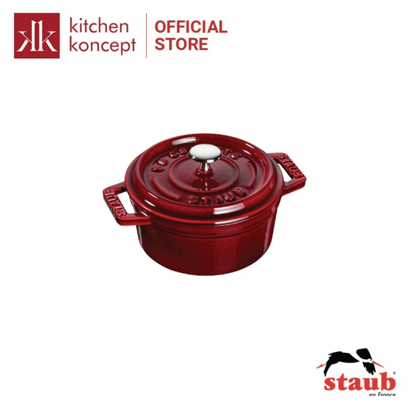 Staub - Nồi tròn cao cấp sang trọng- 10cm ( nhiều màu )