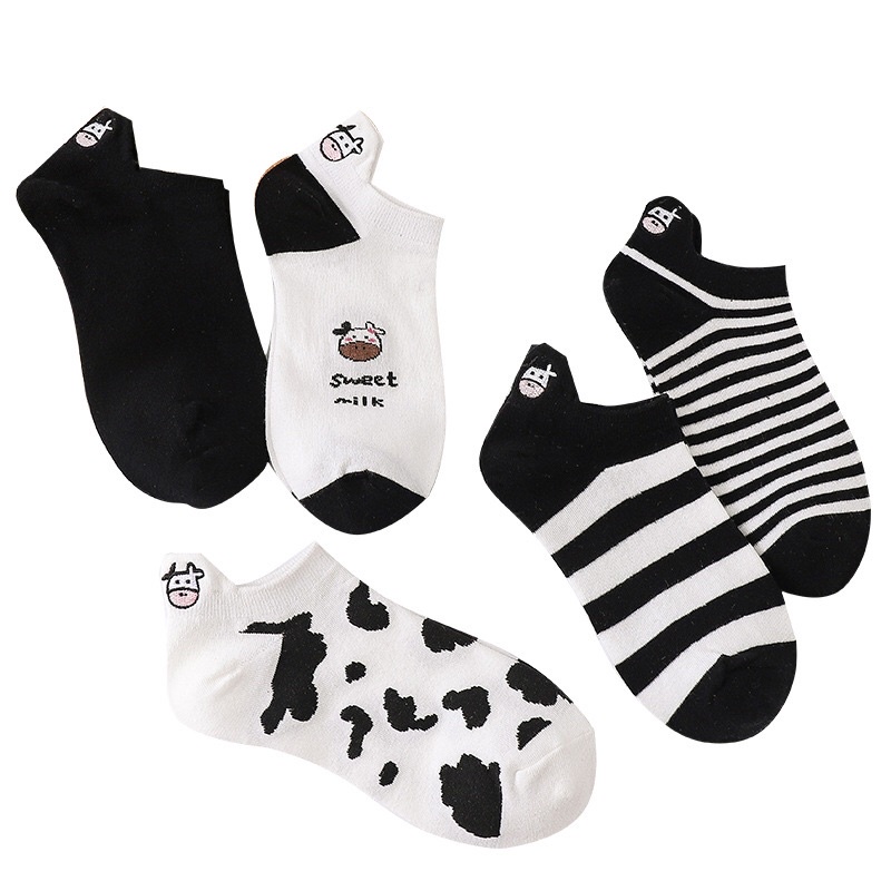 PUSHIN SOCK VỚ BÒ SỮA