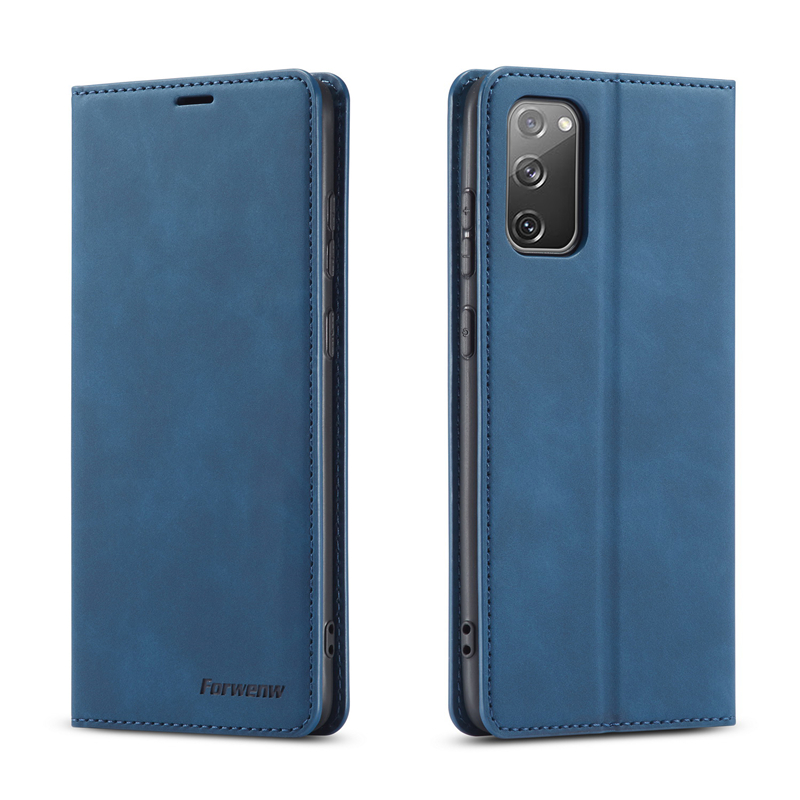 Ốp Lưng Điện Thoại Dạng Ví Da Lật Dành Cho Samsung Note 20 10 Plus Ultra Lite/A81 S20 FE Ultra S10 Plus
