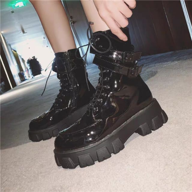 (HÀNG ORDER) Boots cổ cao ulzzang M34 cực ngầu