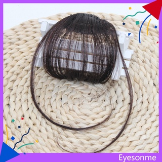 Tóc Mái Giả Dạng Kẹp Mỏng Thời Trang Cho Nữ