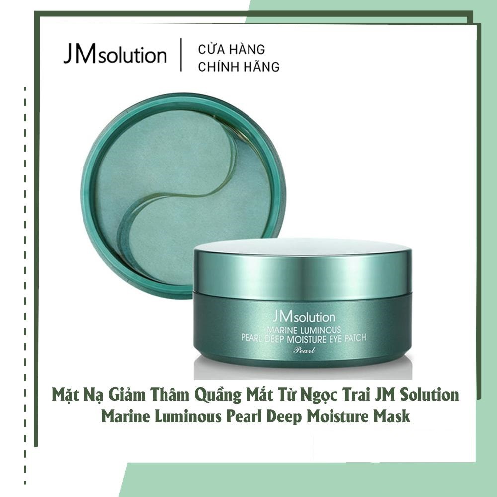 Mặt Nạ Mắt-Ngăn Và Giảm Thâm Quầng Mắt Tinh Chất Ngọc Trai JM Solution - Thancosmetics93 | BigBuy360 - bigbuy360.vn