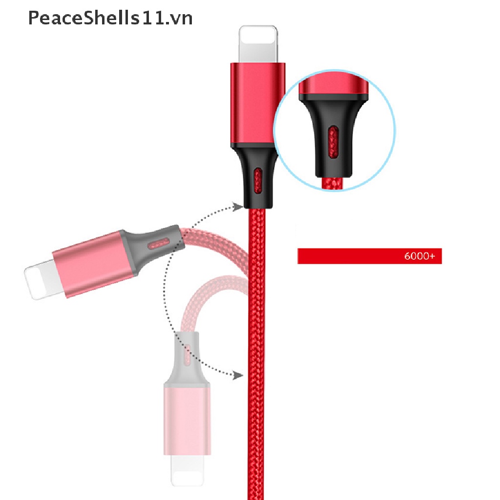 Dây Cáp Sạc 3 Trong 1 Đa Năng Cổng Micro USB Type-C Cho iPhone Android