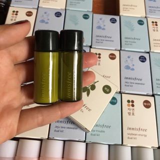 [MINI SIZE] - BỘ DƯỠNG DA CHO DA KHÔ INNISFREE OLIVE REAL EX. DUAL KIT