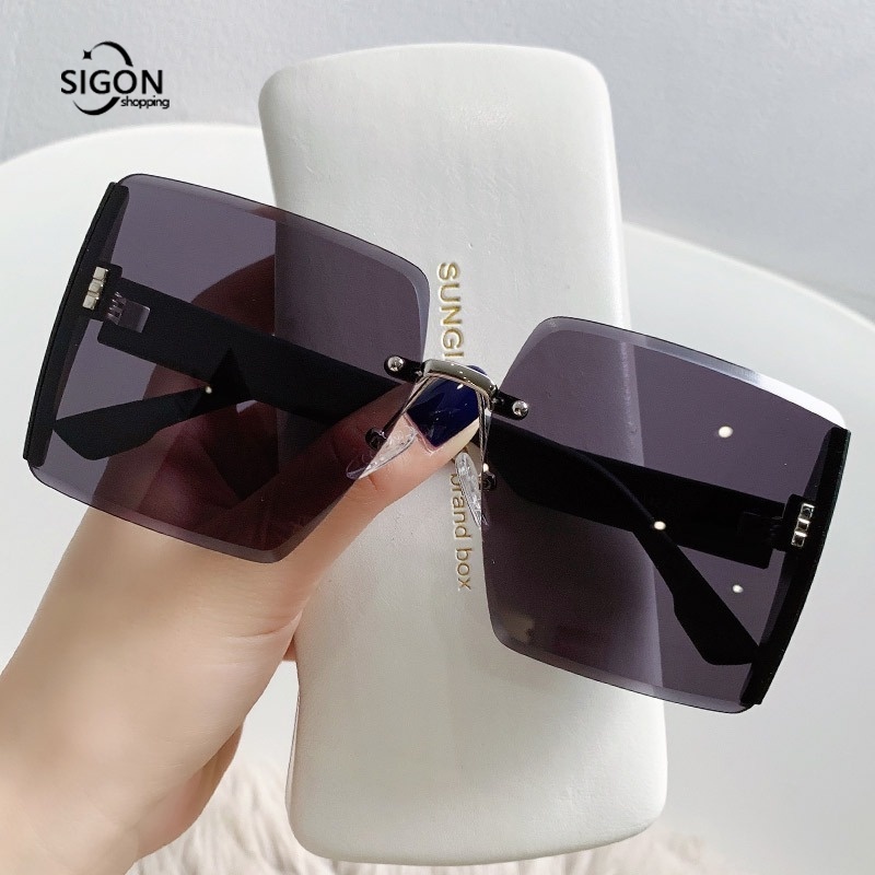 Kính Mát Gọng Vuông Thời Trang Cho Nữ