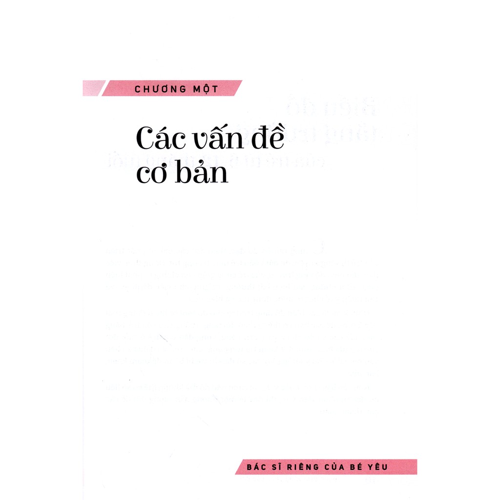 Sách - Bước Đệm Vững Chắc Vào Đời - Bác Sĩ Riêng Của Bé Yêu