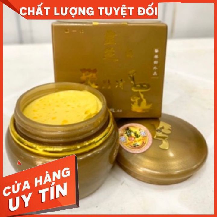 KEM SÂM LULANJINA NHẬT BẢN 40gr-  kem màu vàng nghệ --mờ thâm nám trắn da chống lão hóa