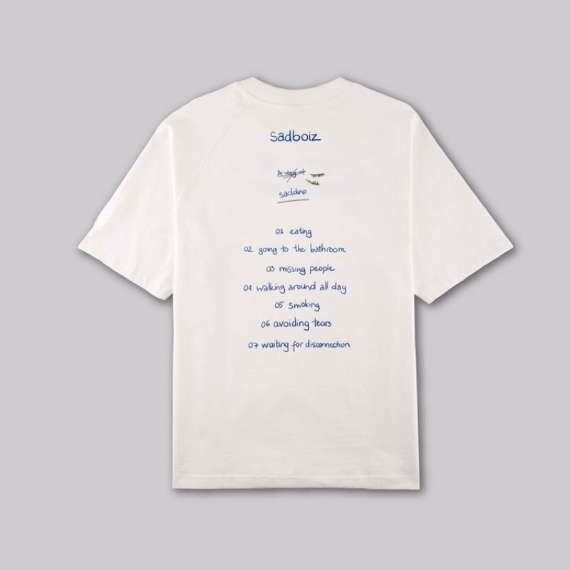 Áo thun SADBOIZ SADDINO BLACK/WHITE/SADBOIZAINTCRY
