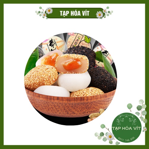 Bánh Mochi Đài Loan Đủ 4 Vị, Đồ Ăn Vặt Bánh Ngọt Siêu Ngon Tạp Hóa Vít THV001