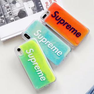 Ốp lưng kiểu cát lỏng sang trọng cho Apple iphone 6s 7 8 Plus X XS XR XsMax
