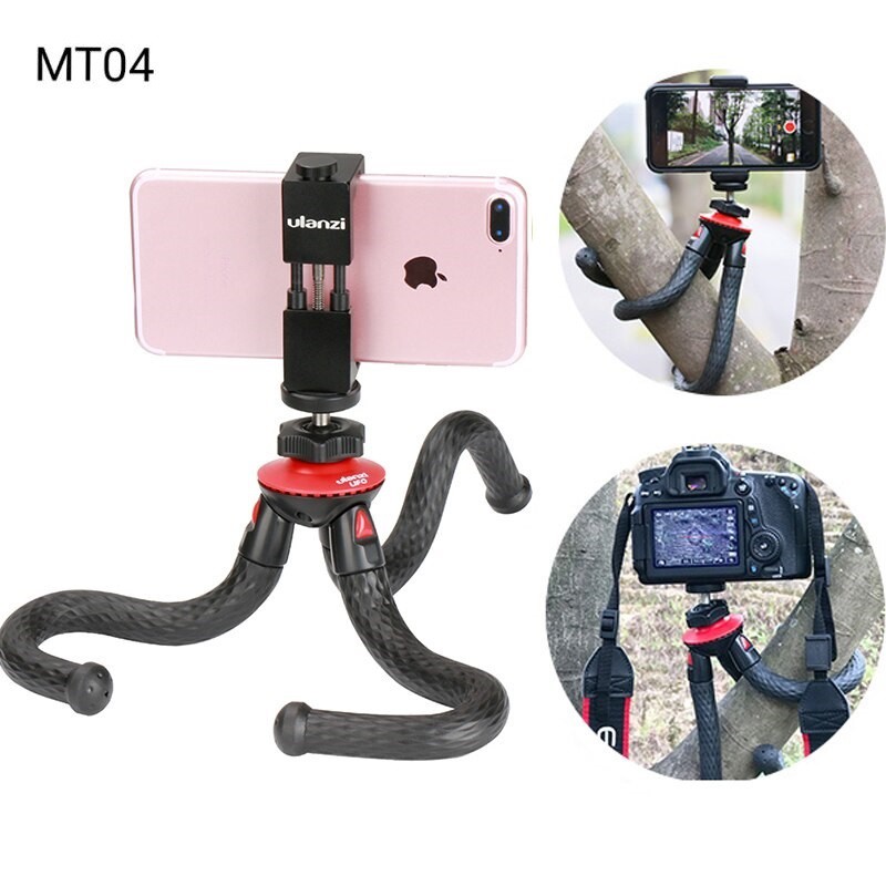 Giá Đỡ - Kẹp Điện Thoại Bạch Tuộc Chụp Hình 3 Chân Tripod MT-04 Mẫu Lớn, Cực Chắc Chắn (MT04)