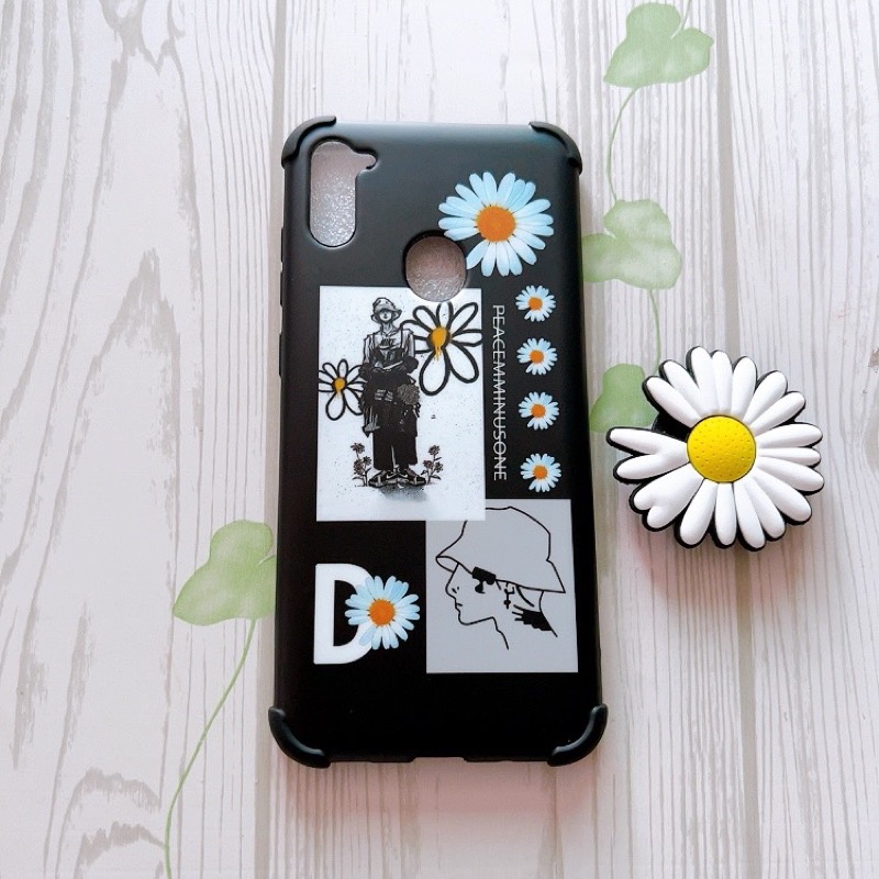 Ốp idm Hàn Quốc kèm Pop Samsung A11