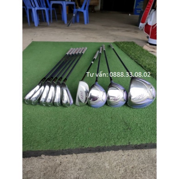Bộ gậy golf nữ, Bộ gậy và túi gậy mizuno nữ