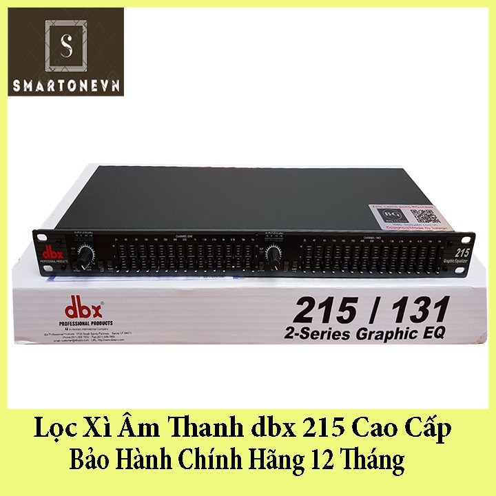 Đầu lọc xì Equalizer DBX 215 lọc am karaoke gia gie