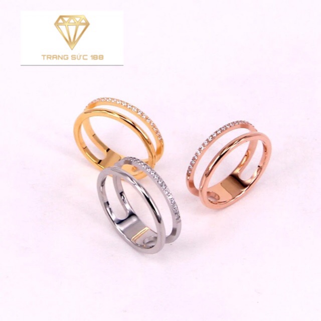 Nhẫn titan ko đEn NT029