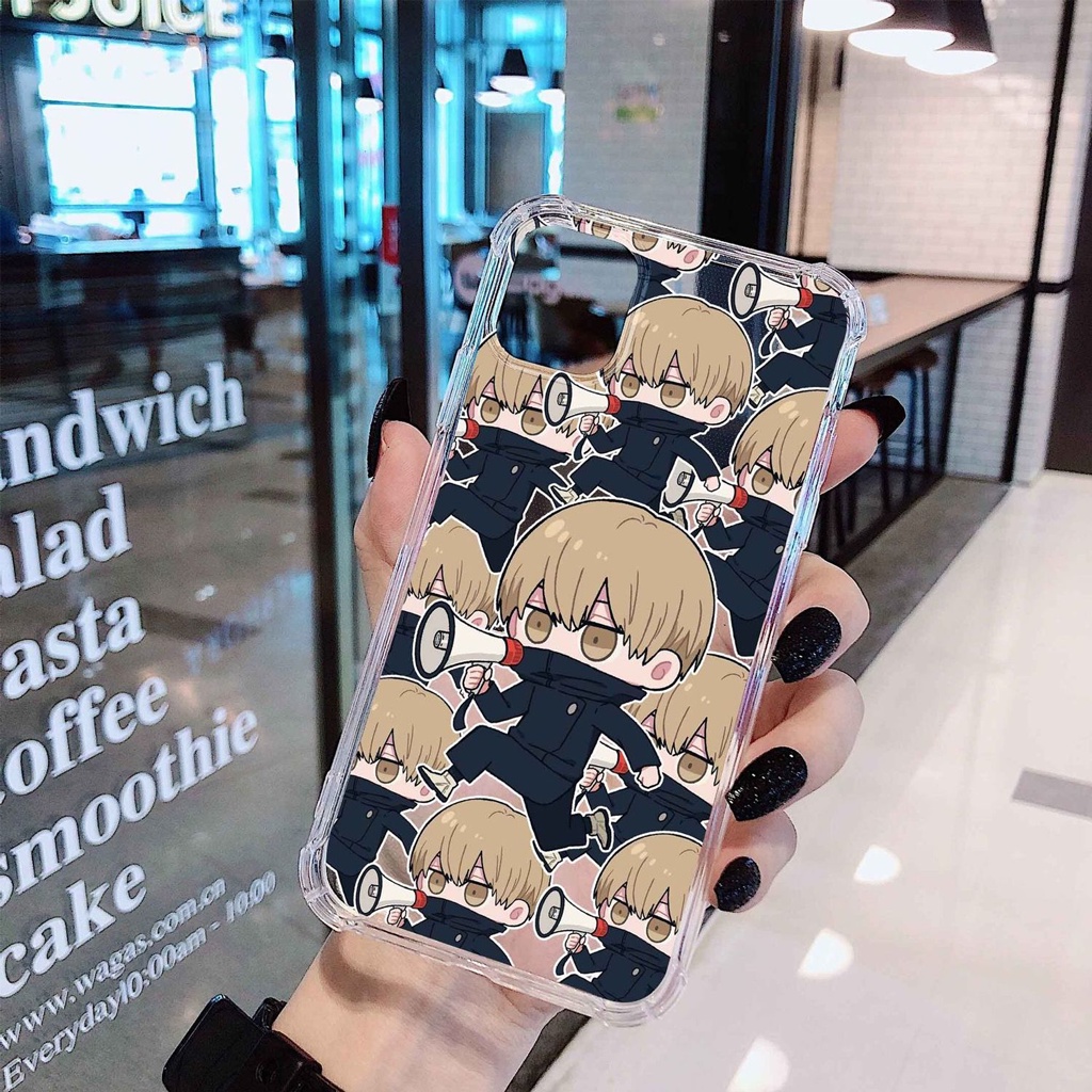 Ốp điện thoại mềm trong suốt in hình anime Jujutsu Kaisen Inumaki Toge cho Samsung s20 s10 s9 s8