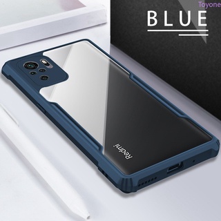 Ốp điện thoại trong suốt chống sốc cao cấp cho Xiaomi Redmi Note 10 10s Pro Max