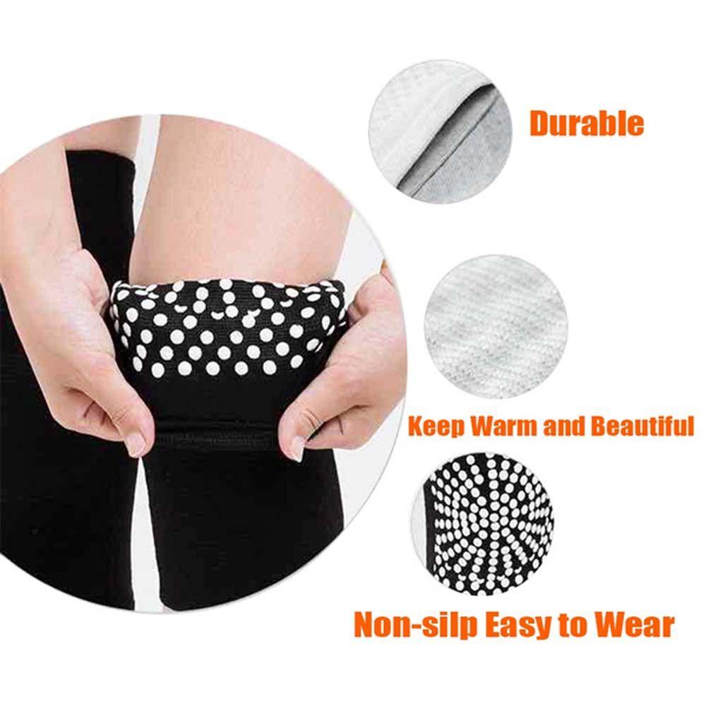Băng Quấn Đầu Gối Tự Sưởi Ấm Thoáng Khí Hỗ Trợ Giảm Đau
