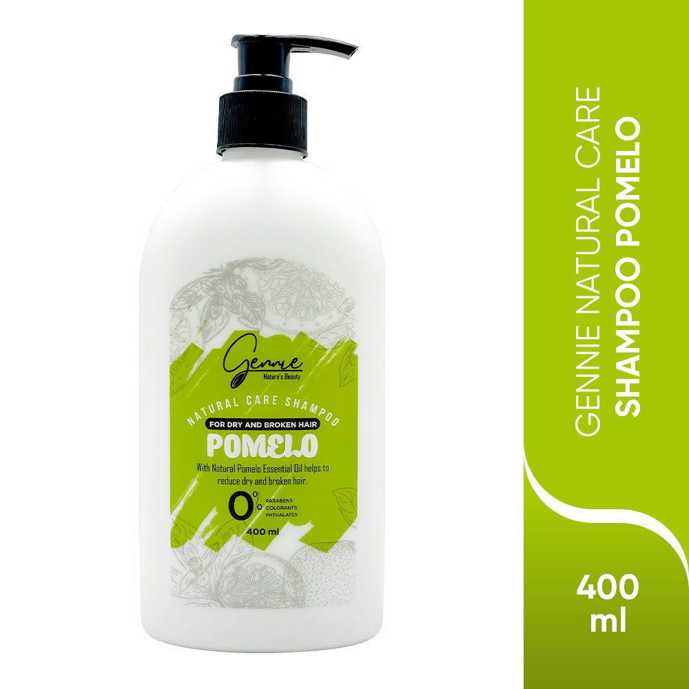 Dầu Gội Gennie Natural Care Tinh Dầu Bưởi Dành Cho Tóc Khô Và Dễ Gãy 400ml