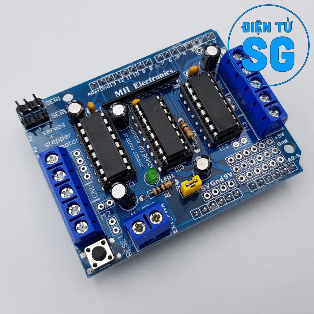 Arduino Motor Shield L293D - 4E8S