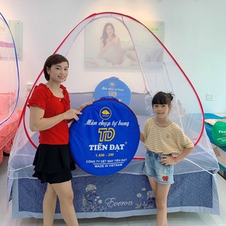 Màn Chụp Tự Bung Gấp Gọn Tiện Dụng, Mùng Chụp Thông Minh Chống Muỗi Hiệu Quả | Hàng Việt Nam Cao Cấp