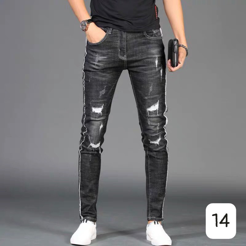 Quần Jean Nam Cao Cấp 💝Freeship💝 Quần Bò Nam, Quần Rin Nam Cao Cấp Co Giãn 4 Chiều HU109 | BigBuy360 - bigbuy360.vn
