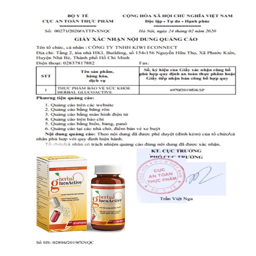 VIÊN UỐNG HERBAL GLUCOACTIVE - Thực Phẩm Hỗ Trợ Hạ Đường Huyết Ổn Định Sức Khỏe Toàn Diện - CVSPHARMACY