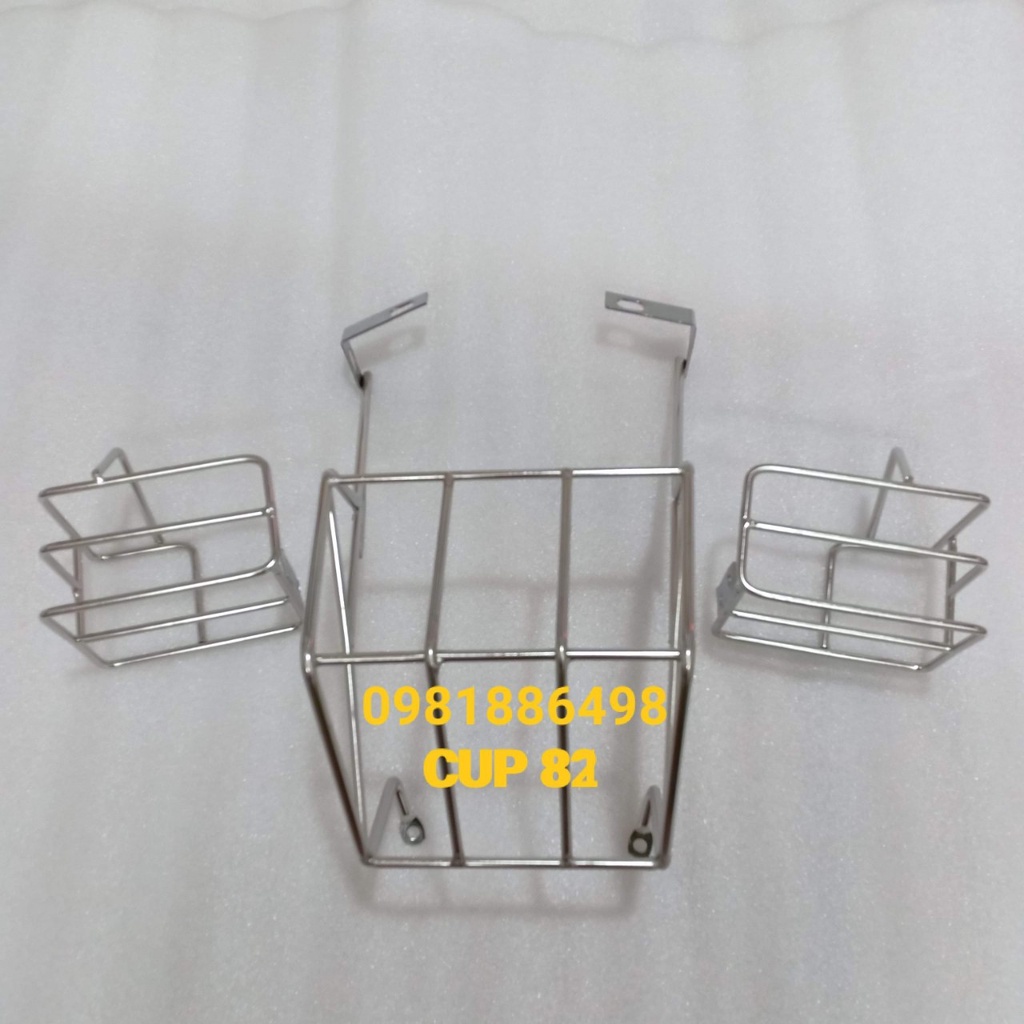 Chụp INOX BẢO VỆ ĐÈN LÁI SAU XE CUP 81/CUP 82