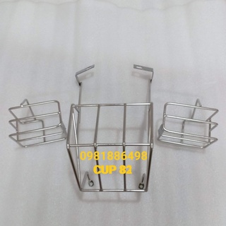 Chụp inox bảo vệ đèn lái sau xe cup 81/cup 82