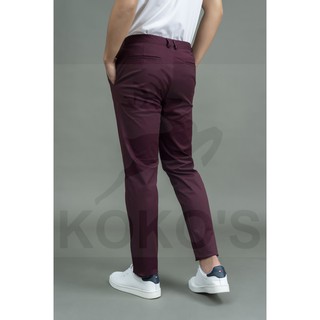 COMBO 2 QUẦN KAKI NAM MÀU ĐỎ ĐÔ