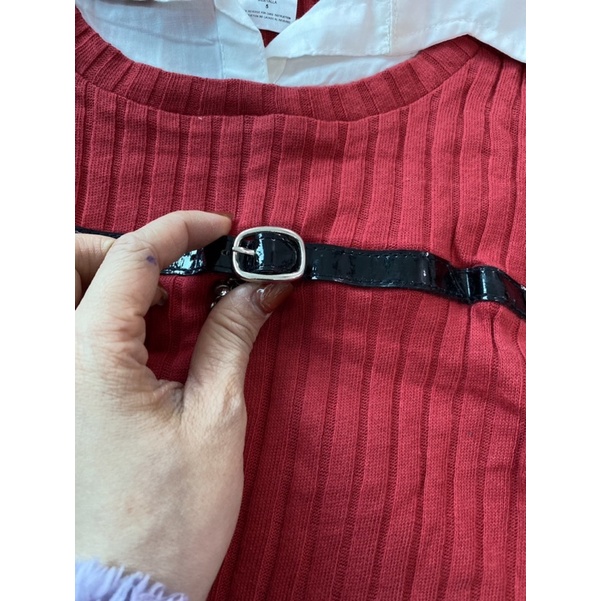 Áo sơ mi pha len cho bé gái size 4-5-6