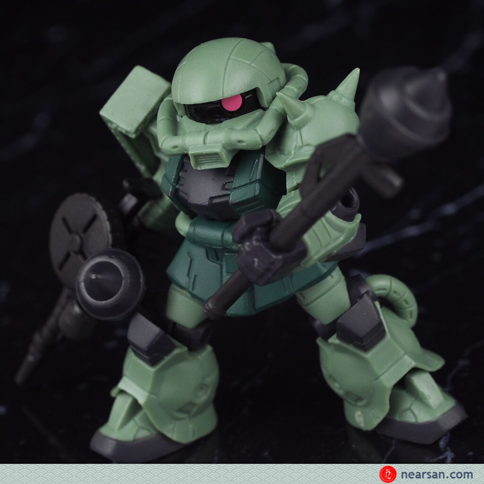 Gundam zaku ii mobile suit ensemble 01 bandai mse 1