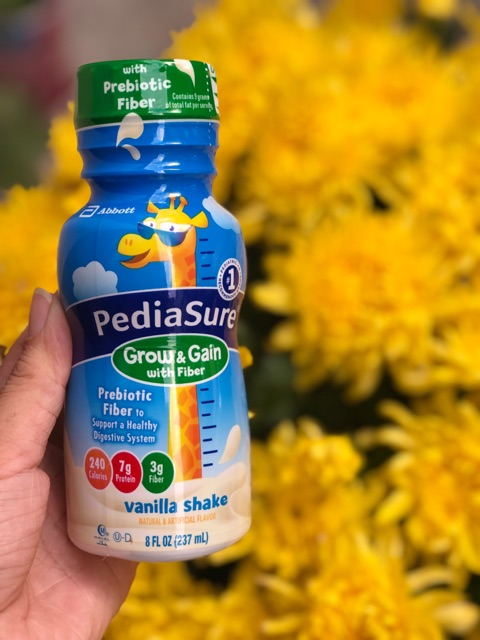 6 CHAI SỮA PEDIASURE CHẤT XƠ NỘI ĐỊA MỸ 237ml