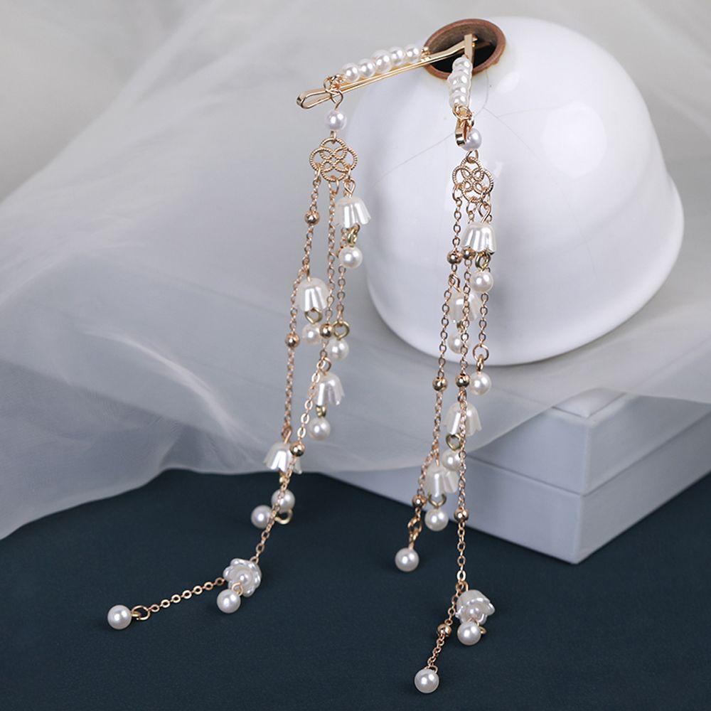 Kẹp Tóc Hình Hoa Phong Cách Trung Quốc Ngọt Ngào Cho Nữ