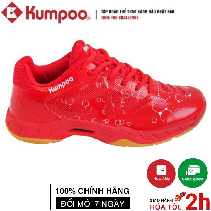 Giày cầu lông Kumpoo KH- D42 chính hãng màu Đỏ 2021 new