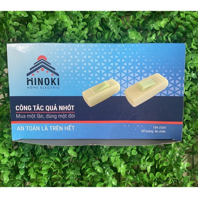 (combo 10)  Công tắc quả nhót HINOKI