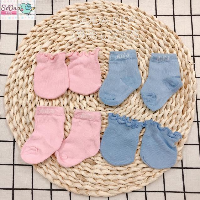 XẢ KHO SET BAO TAY BAO CHÂN LEN CHO BÉ