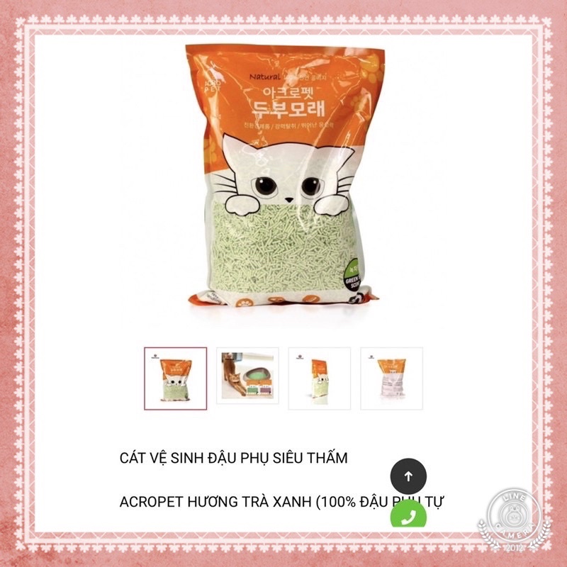 CÁT VỆ SINH ĐẬU PHỤ SIÊU THẤM ACROPET