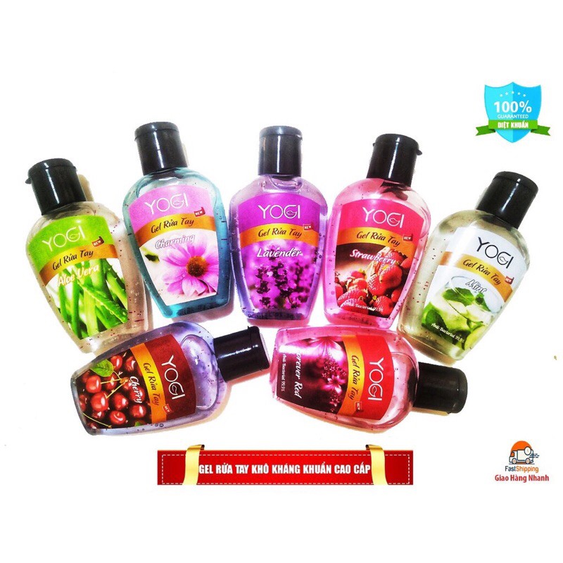 Gel nước rửa tay khô Yogi 70ml -Minh Phượng