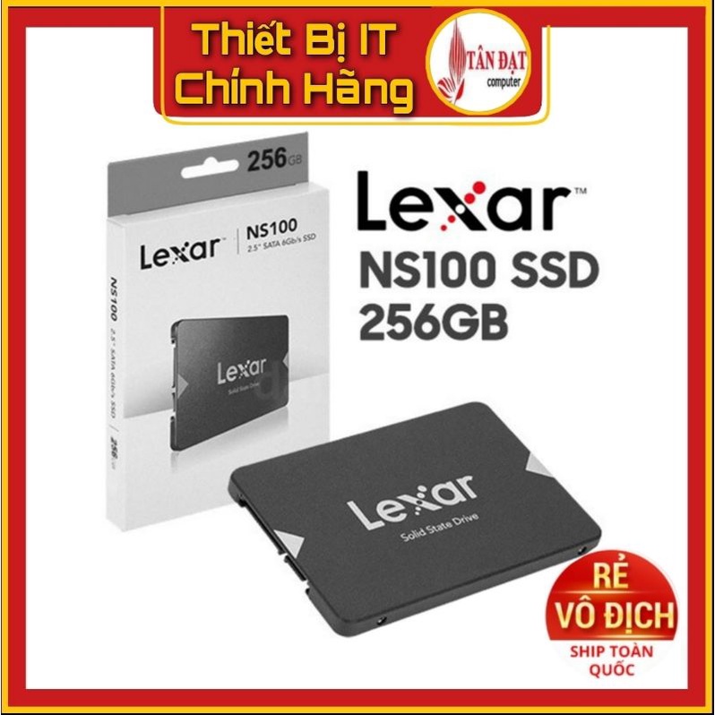 Ổ Cứng SSD Lexar 256GB NS100 SATA III 2.5 inh - Mai Hoàng phân phối chính thức