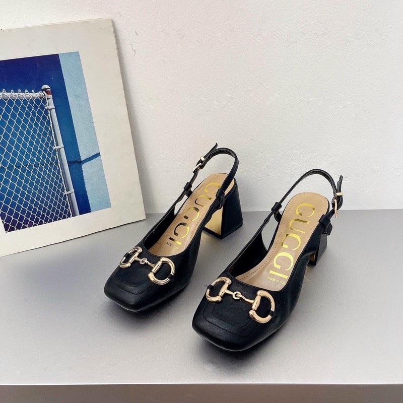 GIÀY BALL G U C C I GÓT VUÔNG 5 PHÂN VỀ LẠI