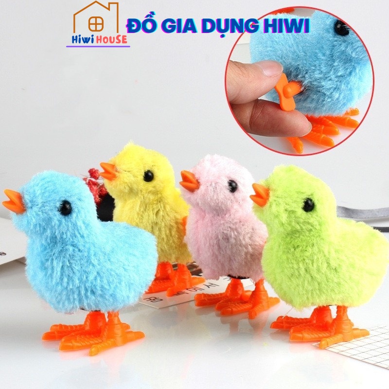 Gà con biết nhảy đồ chơi vặt cót nhảy lon ton bé chơi vui cả ngày